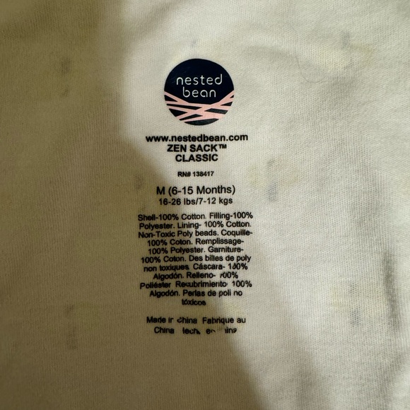 Nested Bean Zen Sleep Sack - Picture 2 of 2